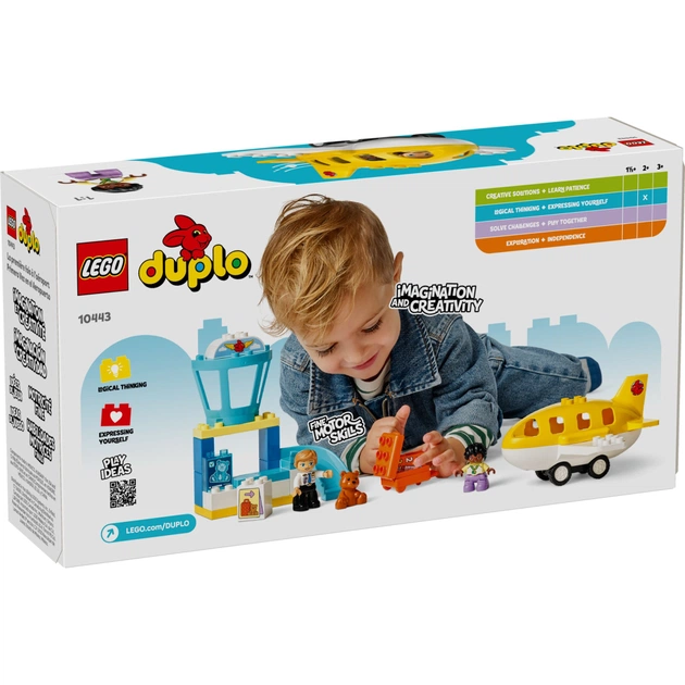 Конструктор LEGO DUPLO Вперше в аеропорту (10443) - фото 1