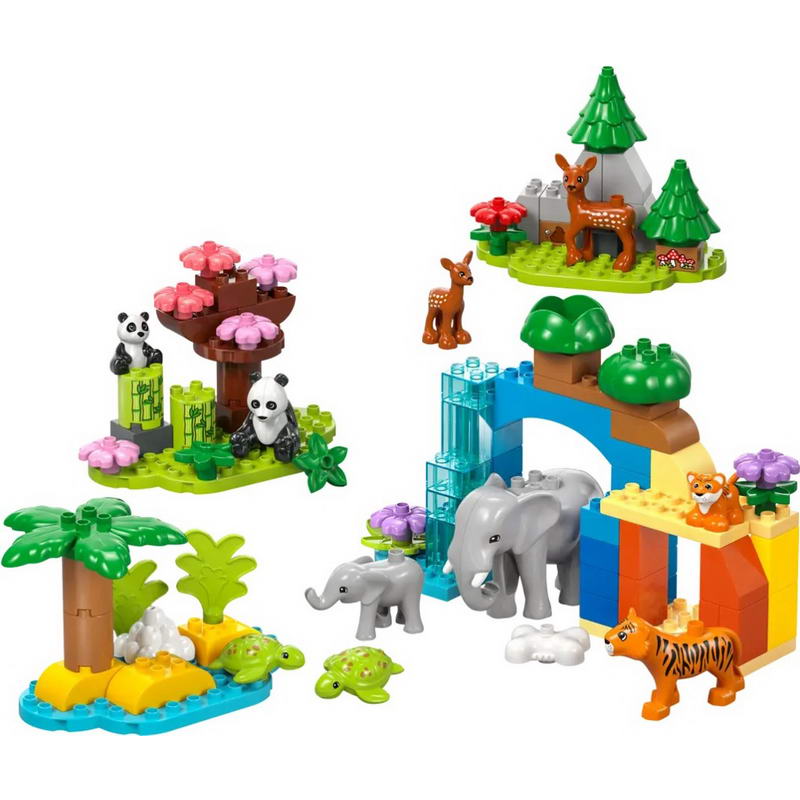 Конструктор Lego DUPLO Сімейства диких тварин 3-в-1 (10446) - фото 5