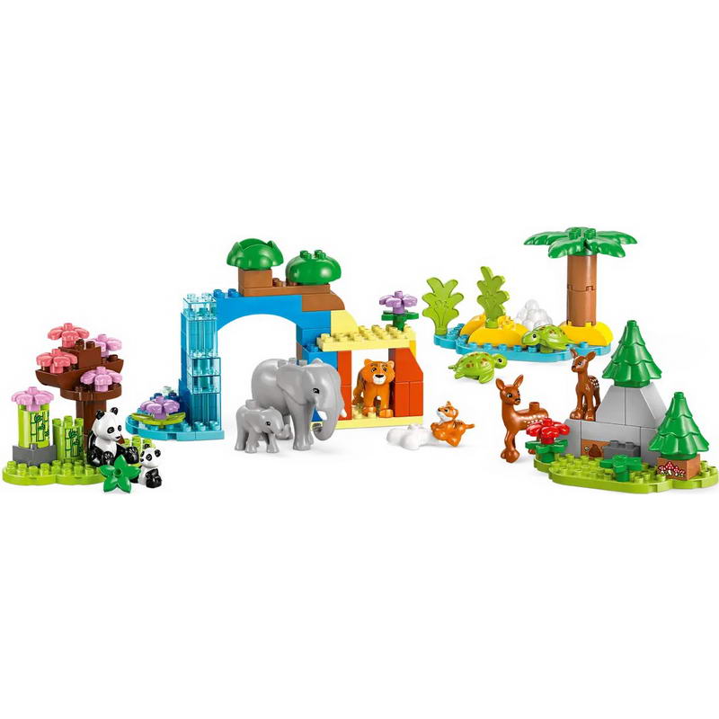 Конструктор Lego DUPLO Сімейства диких тварин 3-в-1 (10446) - фото 1