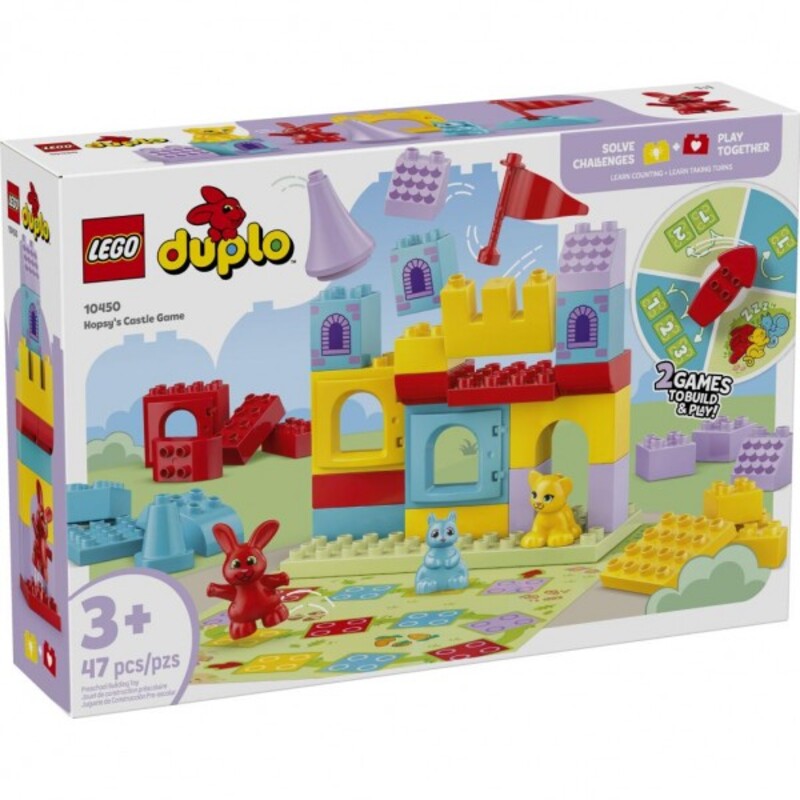 Конструктор LEGO DUPLO Town Игра Замок Хопси (10450)