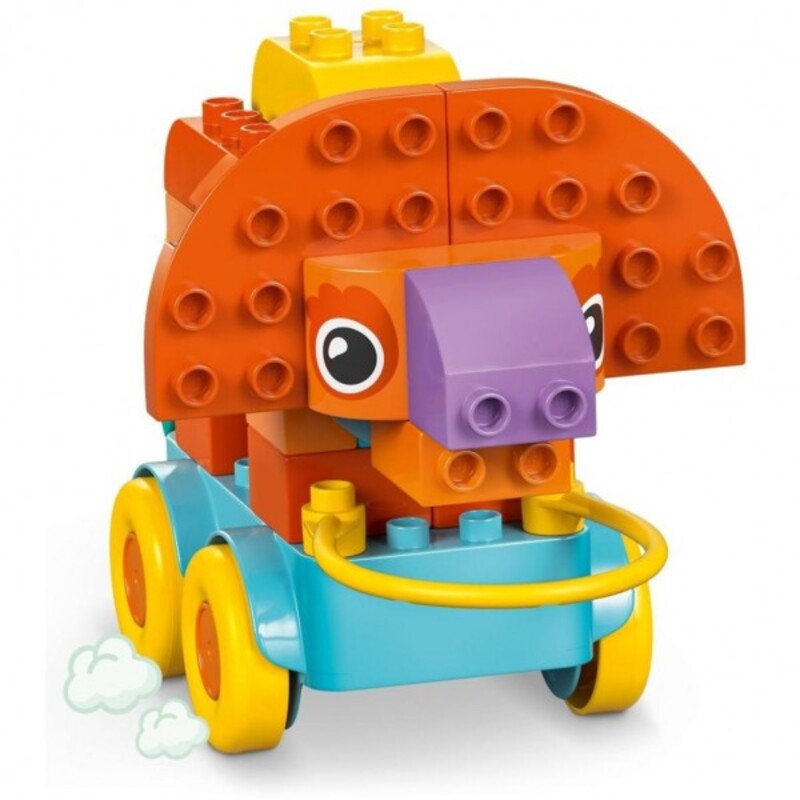Конструктор Lego Duplo Town Динозавры на колесах 3в1 (10451) - фото 4 Конструктор Lego Duplo Town Динозавры на колесах 3в1 (10451) - фото 4