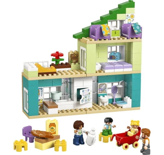 Конструктор LEGO DUPLO Town Современный семейный дом с фигурками (10470) - фото 2 Конструктор LEGO DUPLO Town Современный семейный дом с фигурками (10470) - фото 2