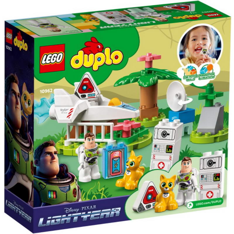 Конструктор Lego DUPLO Disney Базз Рятівник і космічна місія (10962) - фото 4 Конструктор Lego DUPLO Disney Базз Рятівник і космічна місія (10962) - фото 4