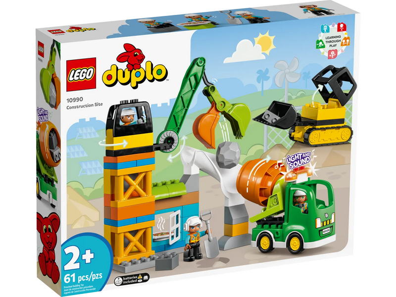 Конструктор LEGO DUPLO Будівельний майданчик (10990) - фото 1 Конструктор LEGO DUPLO Будівельний майданчик (10990) - фото 1