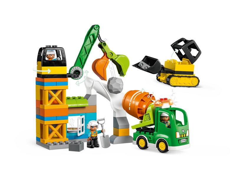 Конструктор LEGO DUPLO Будівельний майданчик (10990) - фото 1 Конструктор LEGO DUPLO Будівельний майданчик (10990) - фото 1