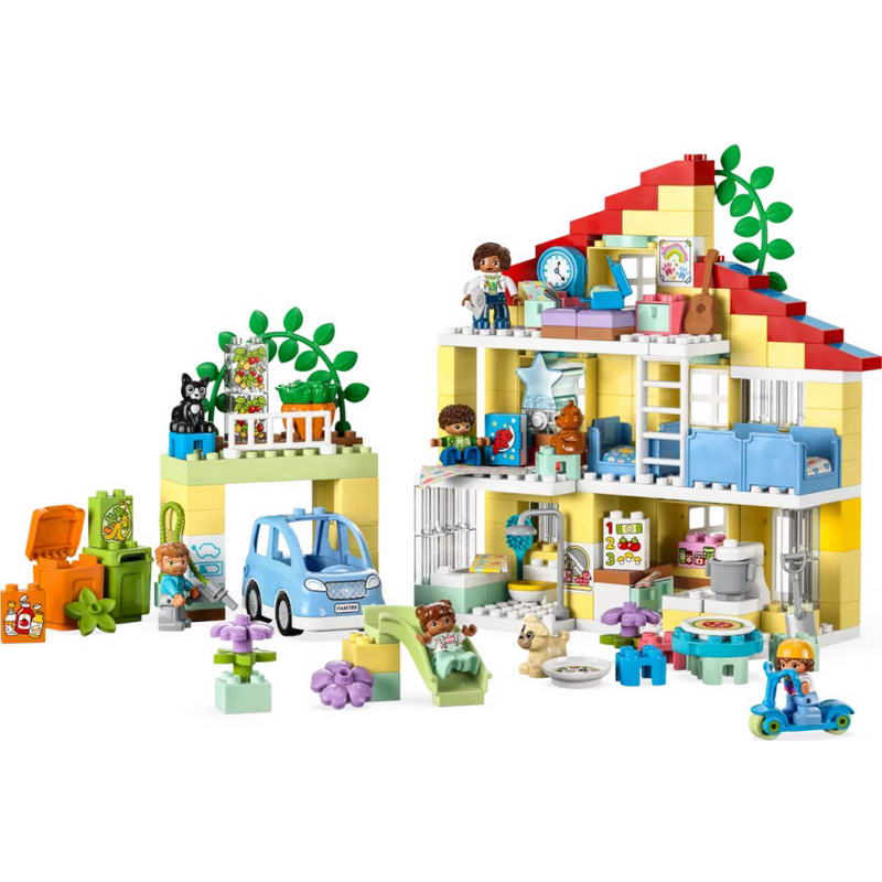 Конструктор Lego Duplo Сімейний будинок 3 в 1 (10994) - фото 6 Конструктор Lego Duplo Сімейний будинок 3 в 1 (10994) - фото 6