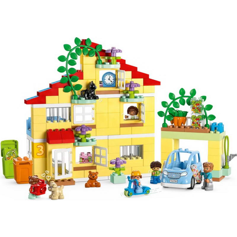 Конструктор Lego Duplo Сімейний будинок 3 в 1 (10994) - фото 1 Конструктор Lego Duplo Сімейний будинок 3 в 1 (10994) - фото 1