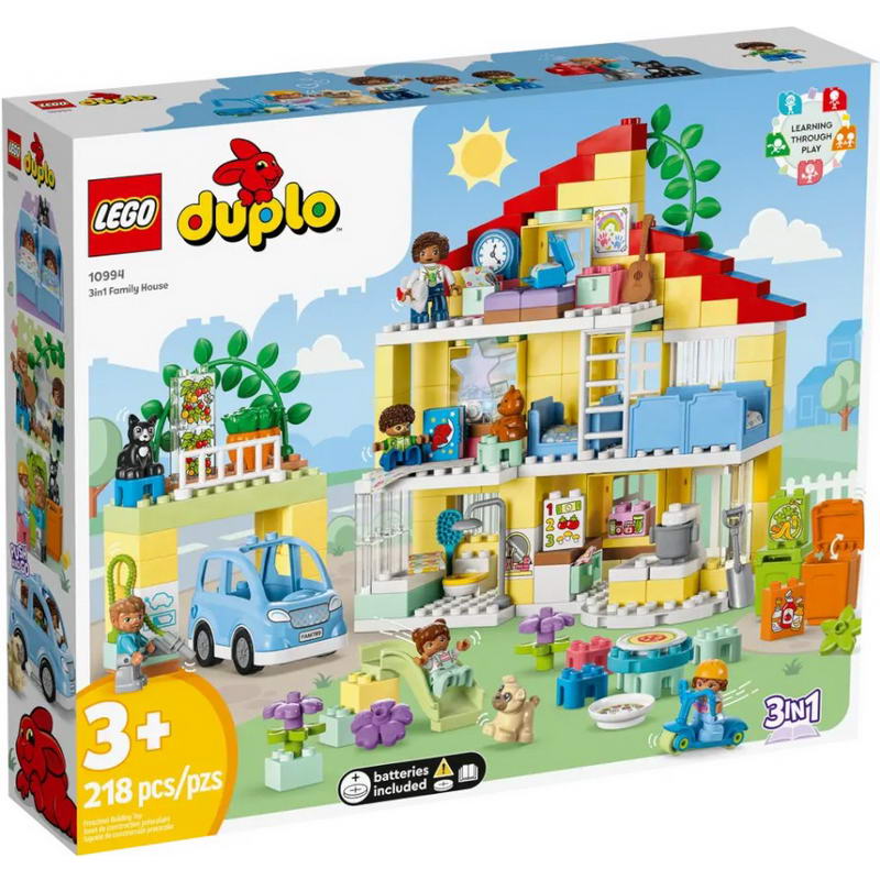 Конструктор Lego Duplo Семейный дом 3 в 1 (10994)