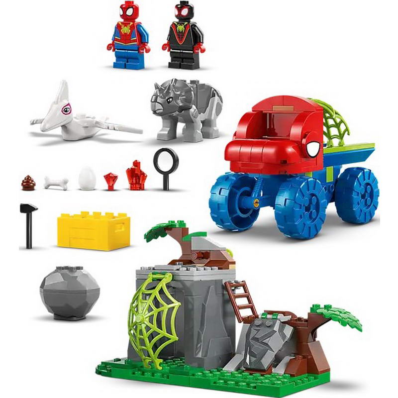 Конструктор Lego Spidey Динозавровый спасательный транспорт команды Паука (11199) - фото 1 Конструктор Lego Spidey Динозавровый спасательный транспорт команды Паука (11199) - фото 1