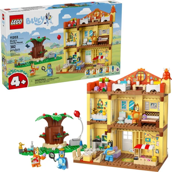 Конструктор LEGO Bluey Семейный дом Блуи (11203) - фото 3 Конструктор LEGO Bluey Семейный дом Блуи (11203) - фото 3