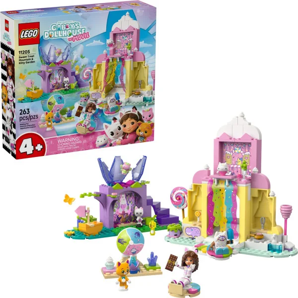 Конструктор LEGO Gabbys Dollhouse Гора солодощів і сад Кітті (11205) - фото 1