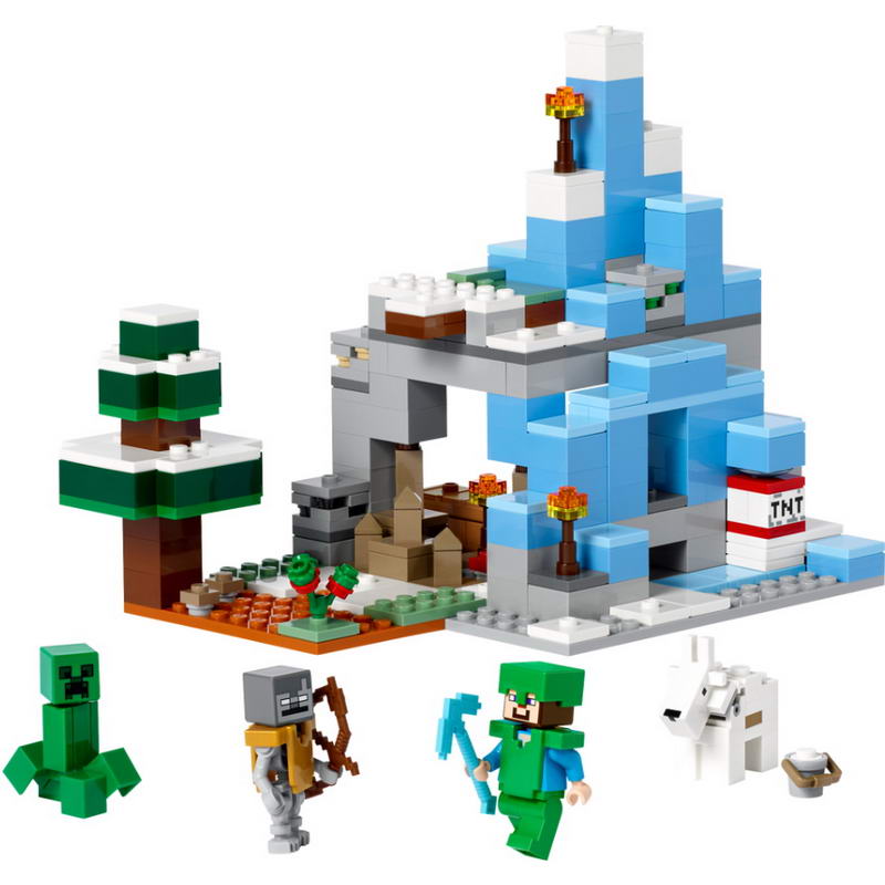 Конструктор Lego Minecraft Замерзшие верхушки (21243) - фото 1