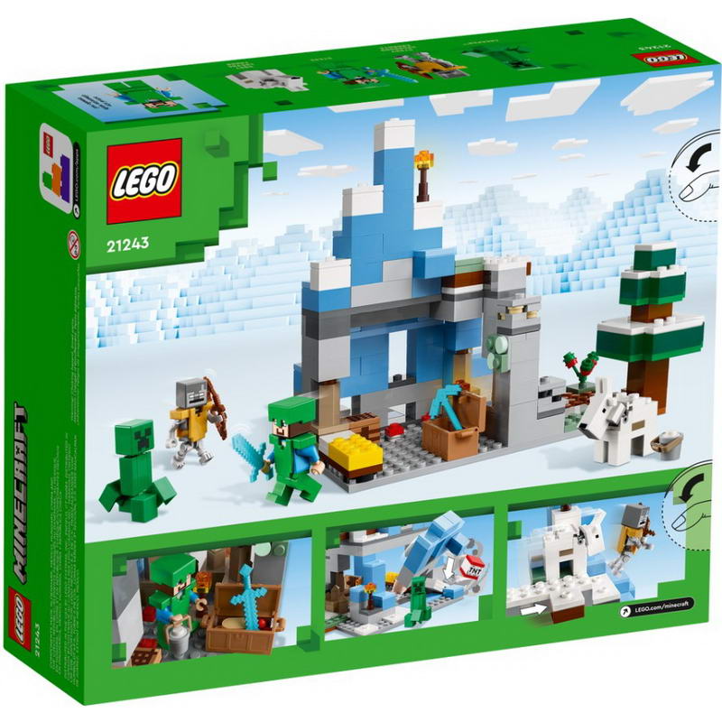 Конструктор Lego Minecraft Замерзшие верхушки (21243) - фото 4