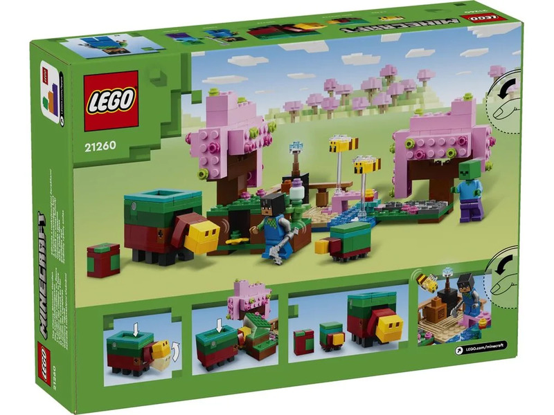 Конструктор Lego Сад цветущей вишни (21260) - фото 7
