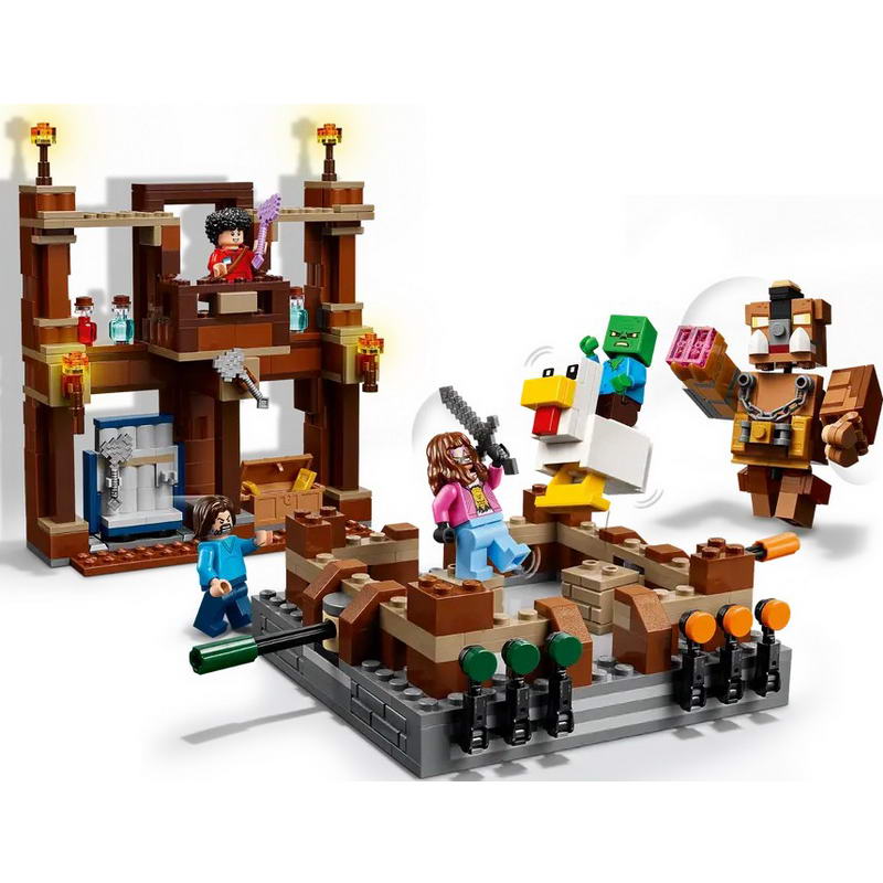 Конструктор Lego Minecraft Бійцівський ринг у лісовому маєтку (21272) - фото 2 Конструктор Lego Minecraft Бійцівський ринг у лісовому маєтку (21272) - фото 2