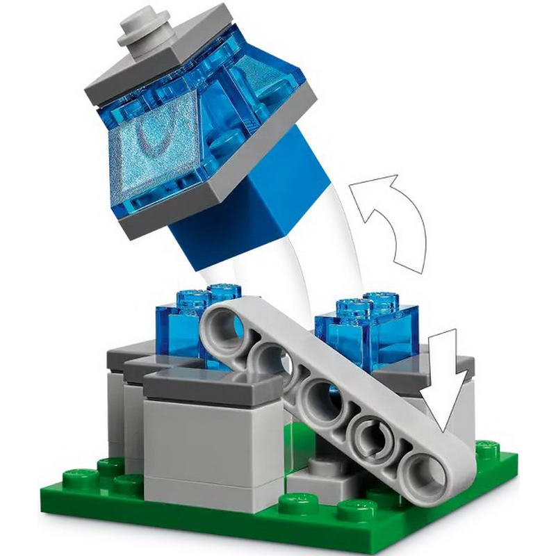 Конструктор Lego Minecraft Нападение на деревню с воздушным шаром Гаст (21273) - фото 2
