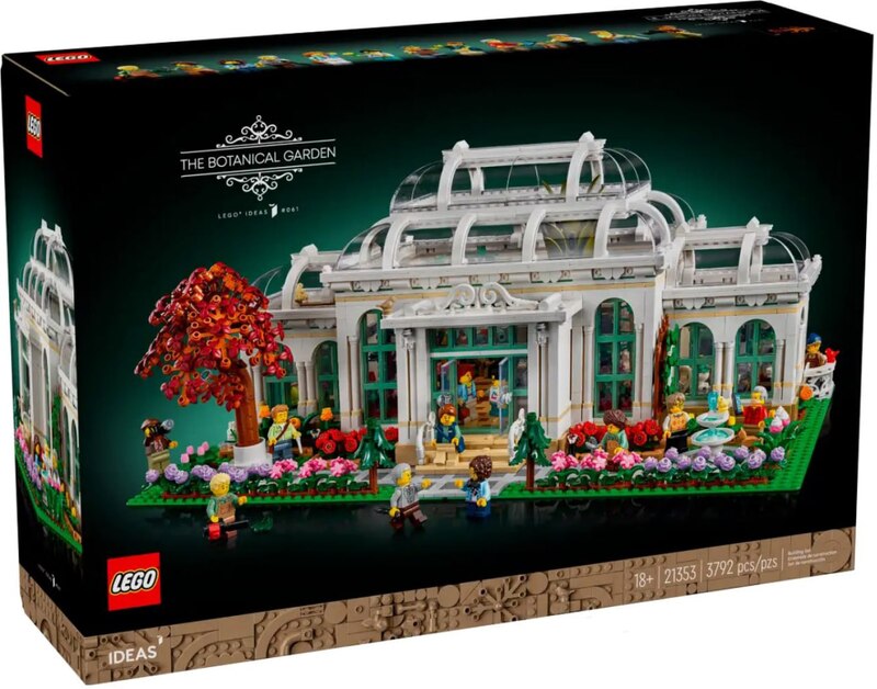 Конструктор Lego Ideas Ботанічний сад (21353)
