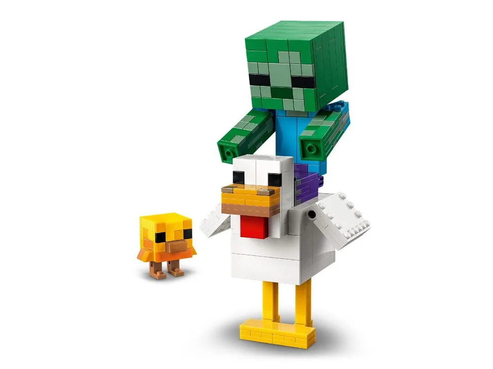 Конструктор Lego Minecraft Курячий Жокей (21582) - фото 1