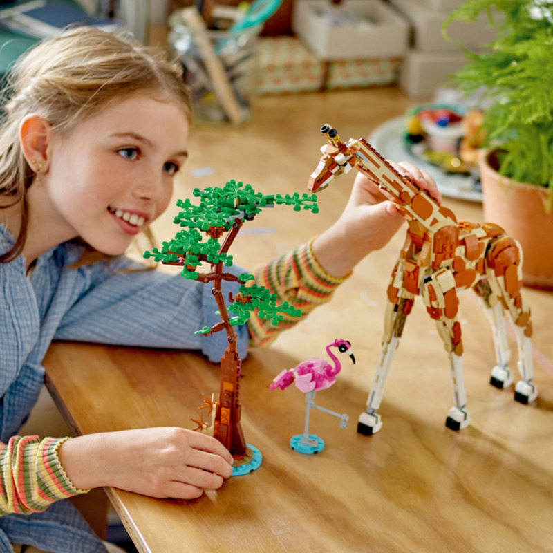 Конструктор Lego Creator Дикі тварини сафарі 31150 - фото 3 Конструктор Lego Creator Дикі тварини сафарі 31150 - фото 3