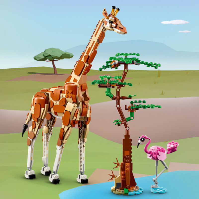 Конструктор Lego Creator Дикі тварини сафарі 31150 - фото 7 Конструктор Lego Creator Дикі тварини сафарі 31150 - фото 7