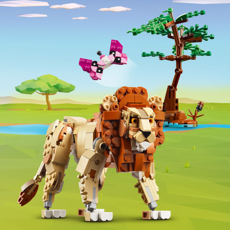 Конструктор Lego Creator Дикі тварини сафарі 31150 - фото 8 Конструктор Lego Creator Дикі тварини сафарі 31150 - фото 8