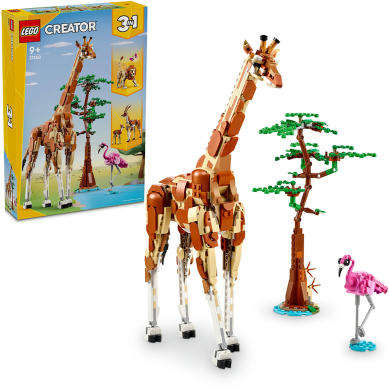 Конструктор Lego Creator Дикі тварини сафарі 31150 - фото 2 Конструктор Lego Creator Дикі тварини сафарі 31150 - фото 2