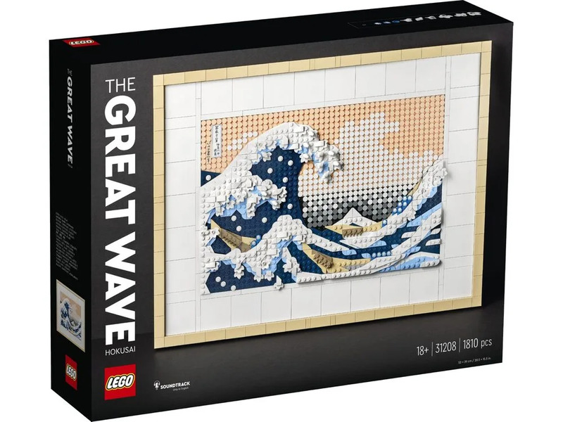 Конструктор Lego ART Хокусай, «Велика хвиля» (31208)