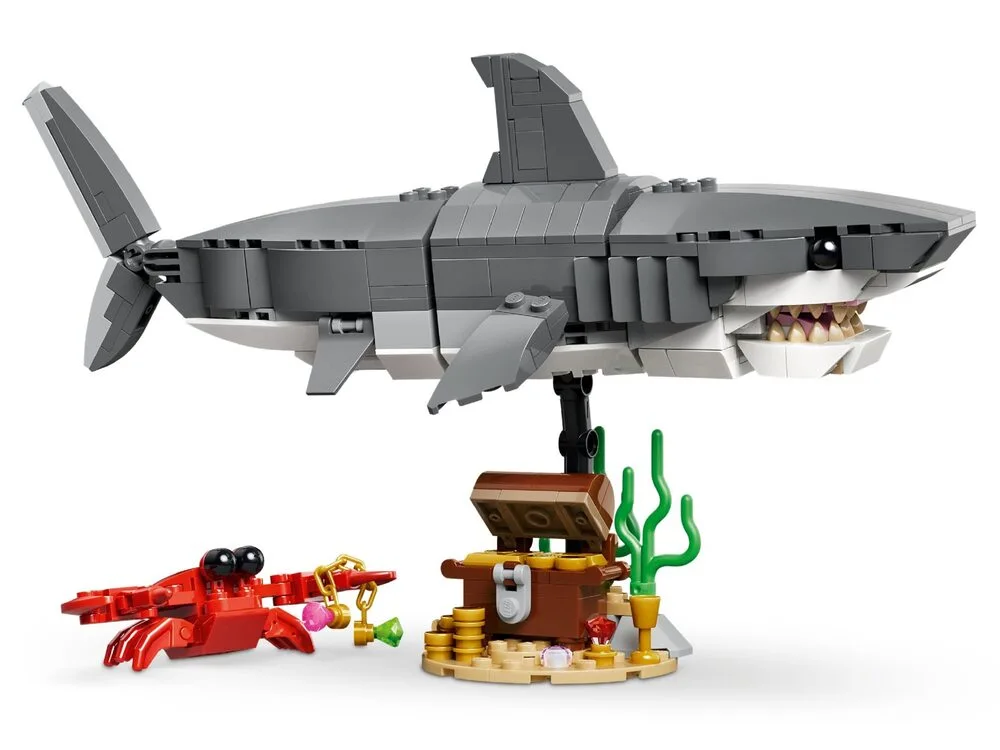 Конструктор LEGO Creator Люта акула зі скринею скарбів (31381) - фото 2 Конструктор LEGO Creator Люта акула зі скринею скарбів (31381) - фото 2