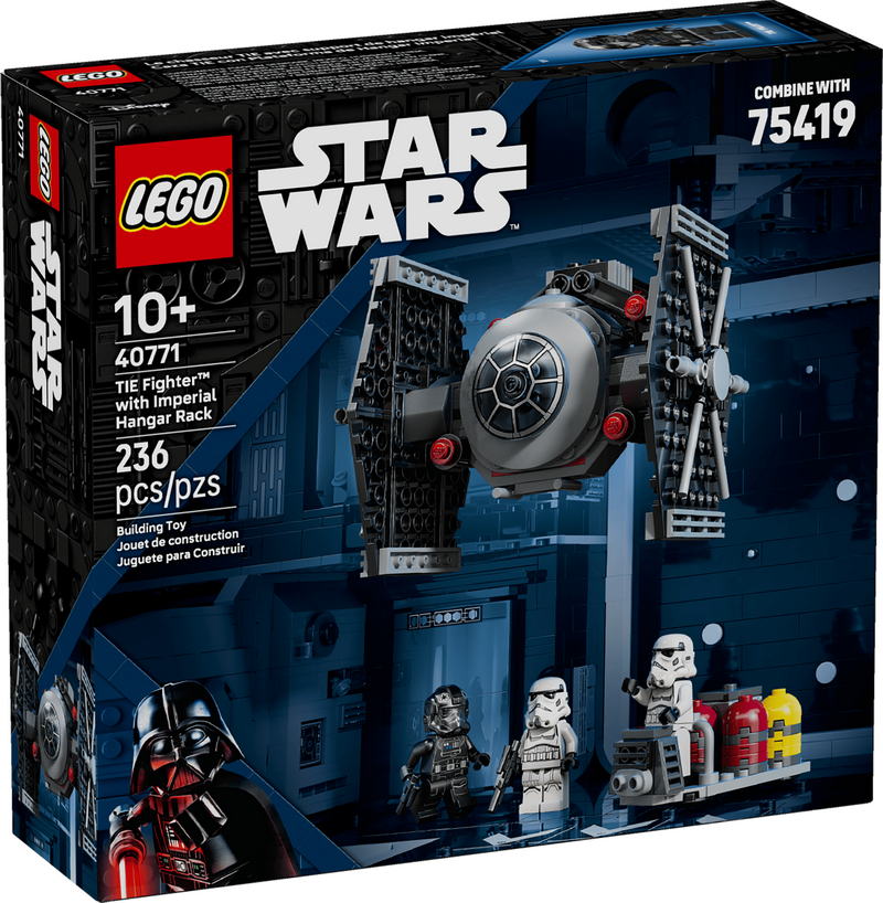 Конструктор Lego Star Wars TIE Fighter with Imperial Hangar Rack (40771)