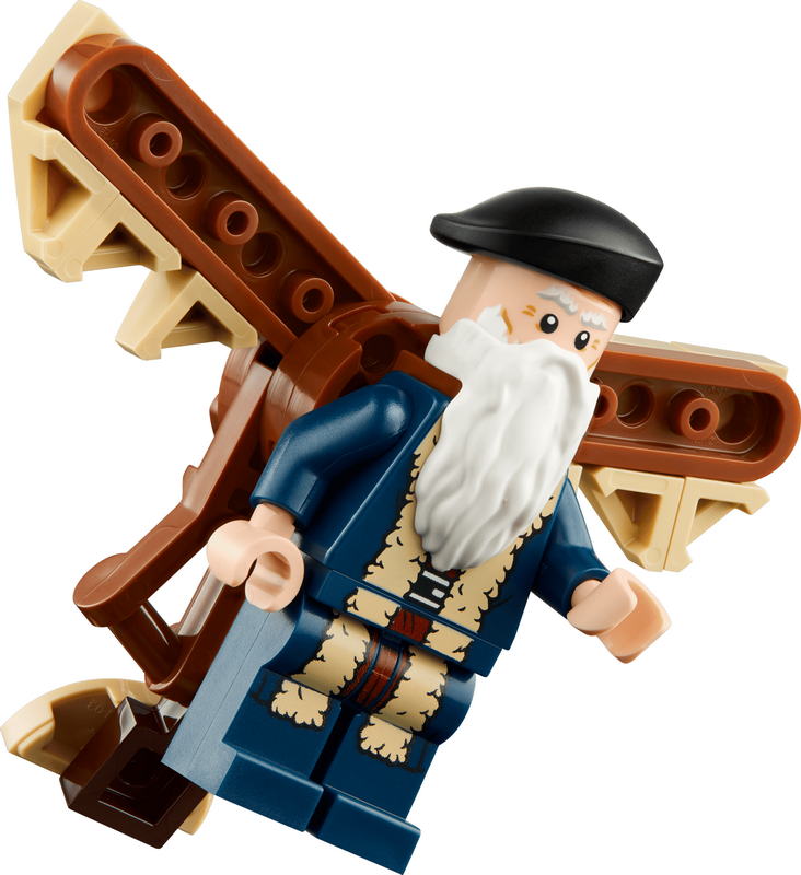 Конструктор Lego Promotional Tribute to Leonardo da Vinci (40902) - фото 2
