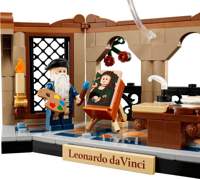 Конструктор Lego Promotional Tribute to Leonardo da Vinci (40902) - фото 3