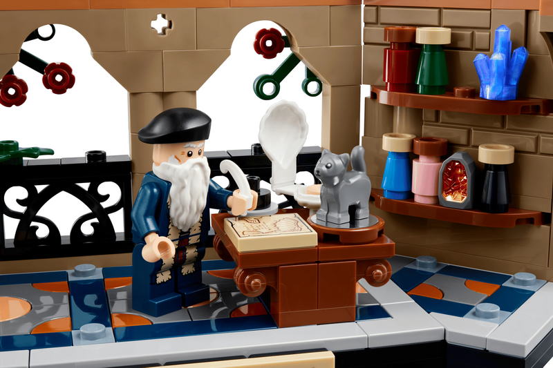 Конструктор Lego Promotional Tribute to Leonardo da Vinci (40902) - фото 6