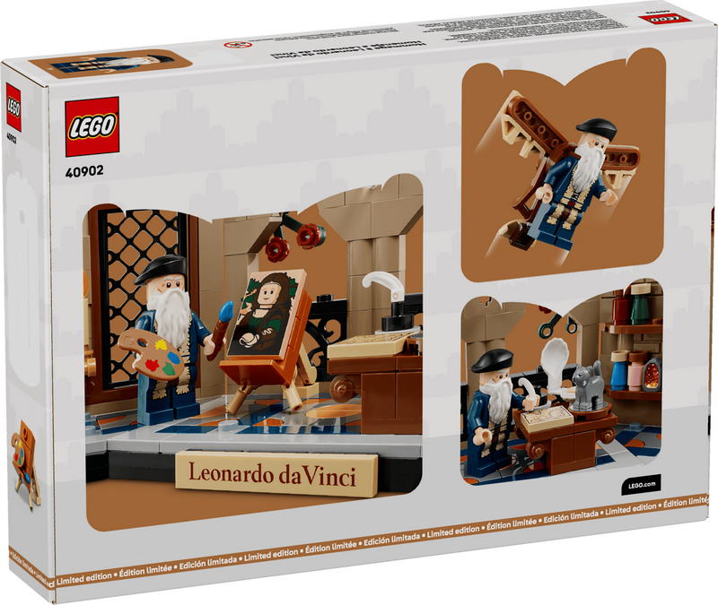 Конструктор Lego Promotional Tribute to Leonardo da Vinci (40902)