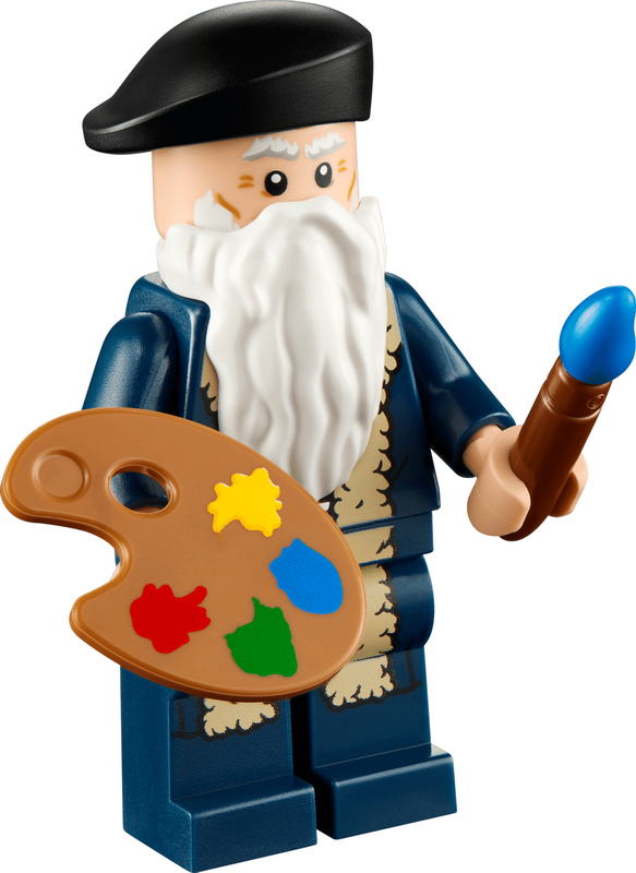 Конструктор Lego Promotional Tribute to Leonardo da Vinci (40902) - фото 9