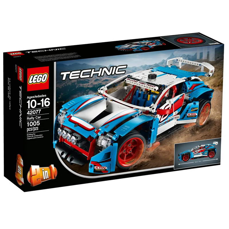 Конструктор Lego Technic Раллийный автомобиль (42077)