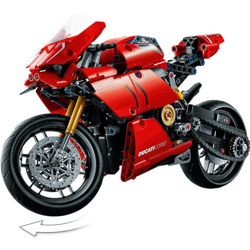 Конструктор Lego Technic Ducati Panigale V4 R (42107) - фото 2 Конструктор Lego Technic Ducati Panigale V4 R (42107) - фото 2