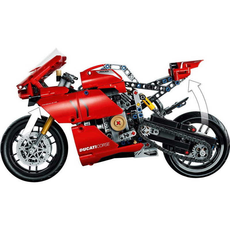 Конструктор Lego Technic Ducati Panigale V4 R (42107) - фото 3 Конструктор Lego Technic Ducati Panigale V4 R (42107) - фото 3