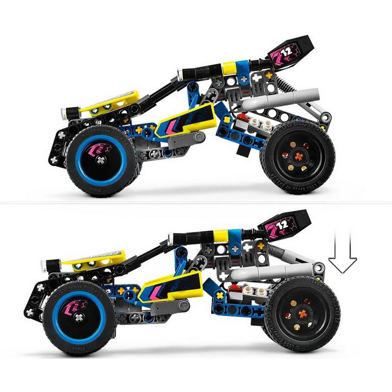 Конструктор Lego Technic Внедорожник багги для гонок (42164) - фото 4 Конструктор Lego Technic Внедорожник багги для гонок (42164) - фото 4