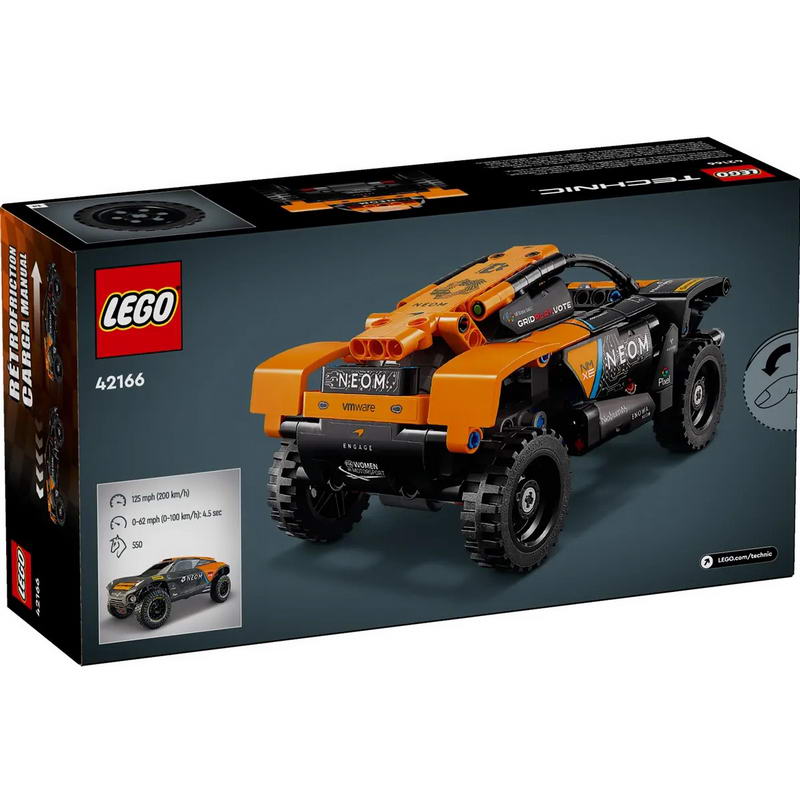 Конструктор Lego Technic Автомобиль для гонок NEOM McLaren Extreme E (42166) - фото 3 Конструктор Lego Technic Автомобиль для гонок NEOM McLaren Extreme E (42166) - фото 3