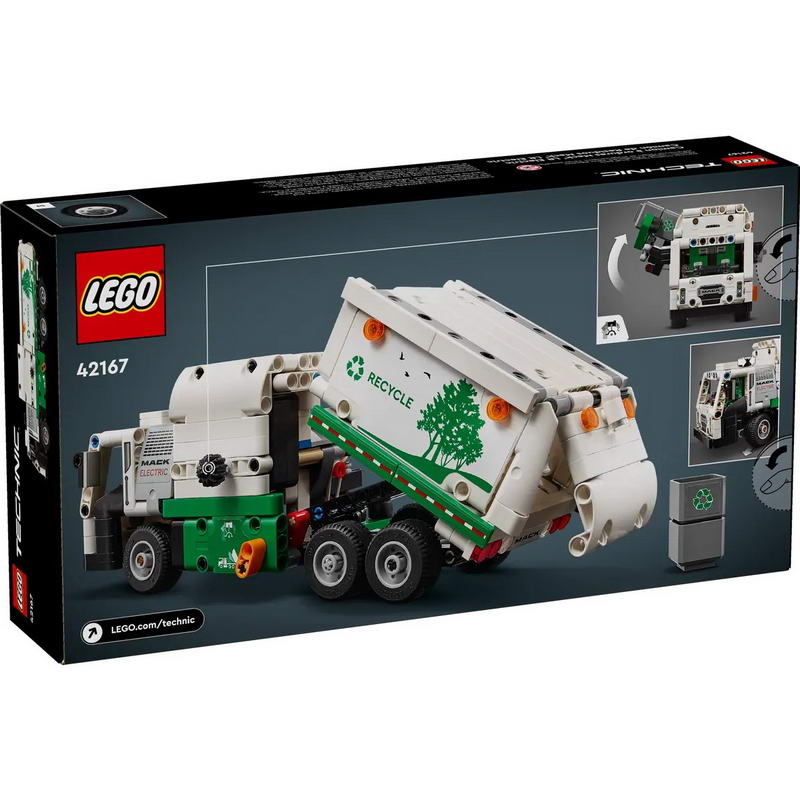 Конструктор Lego Technic Сміттєвоз Mack LR Electric (42167)
