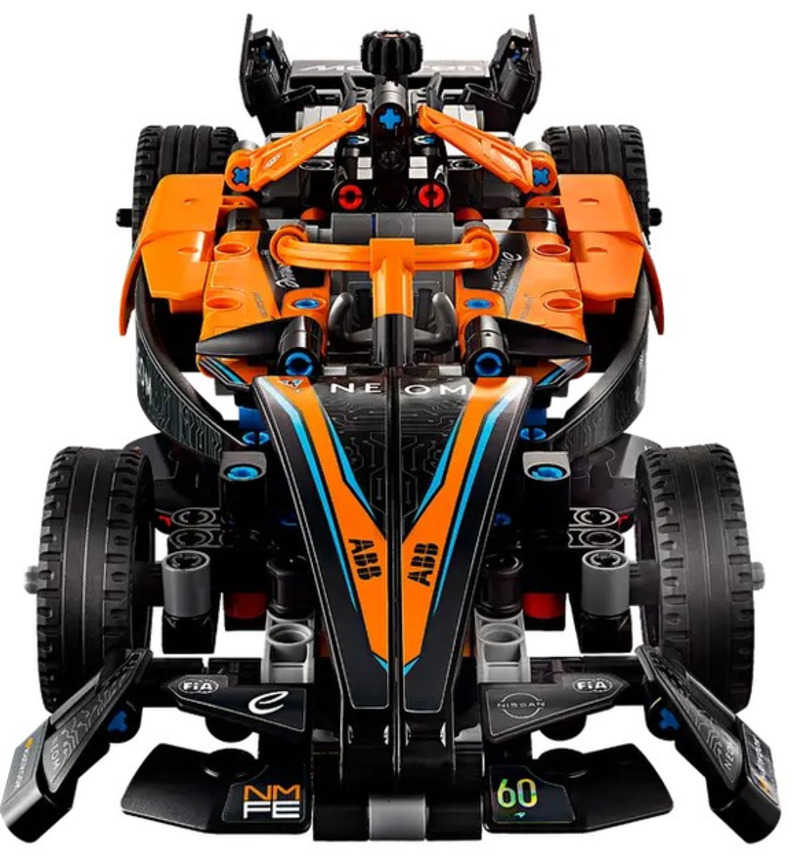Конструктор Lego Technic Автомобіль для перегонів NEOM McLaren Formula E 42169 - фото 3 Конструктор Lego Technic Автомобіль для перегонів NEOM McLaren Formula E 42169 - фото 3