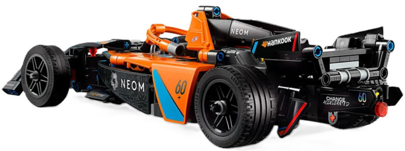 Конструктор Lego Technic Автомобіль для перегонів NEOM McLaren Formula E 42169 - фото 4 Конструктор Lego Technic Автомобіль для перегонів NEOM McLaren Formula E 42169 - фото 4