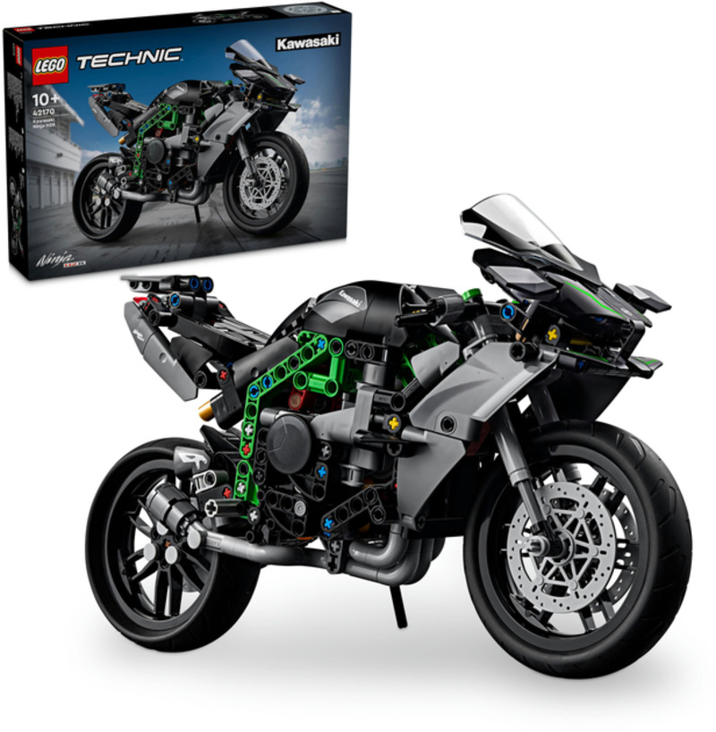 Конструктор Lego Technic Мотоцикл Kawasaki Ninja H2R 42170 - фото 2