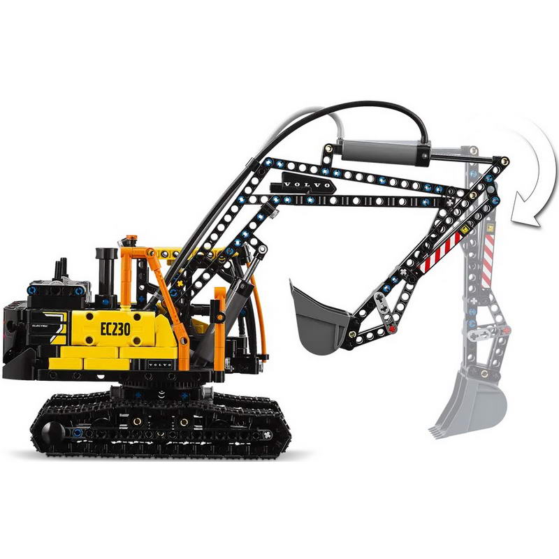 Конструктор Lego Вантажівка Volvo FMX та електричний екскаватор EC230 (42175) - фото 5