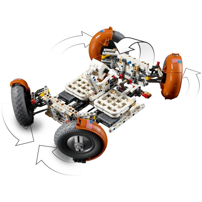 Конструктор Lego Technic NASA Apollo Lunar Roving Vehicle - LRV (42182) - фото 4
