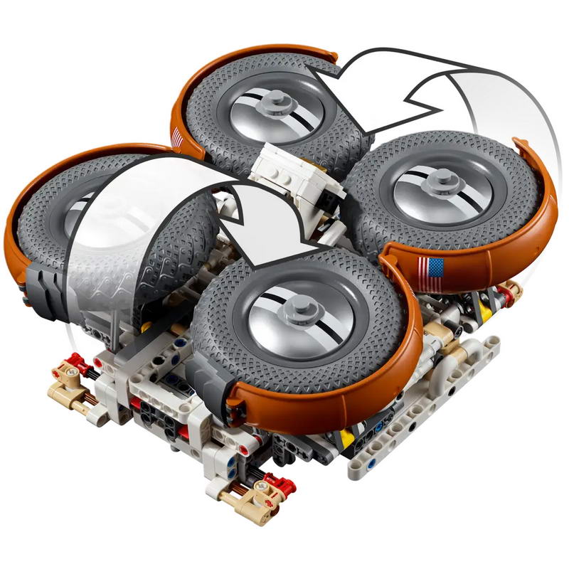 Конструктор Lego Technic NASA Apollo Lunar Roving Vehicle - LRV (42182) - фото 5