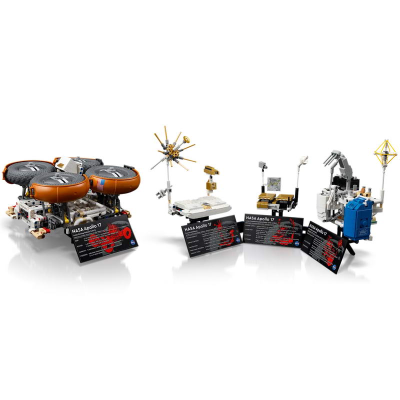 Конструктор Lego Technic NASA Apollo Lunar Roving Vehicle - LRV (42182) - фото 6