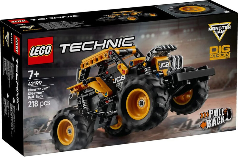 Конструктор Lego Technic Monster Jam™ DIGatron с инерционным двигателем (42199)
