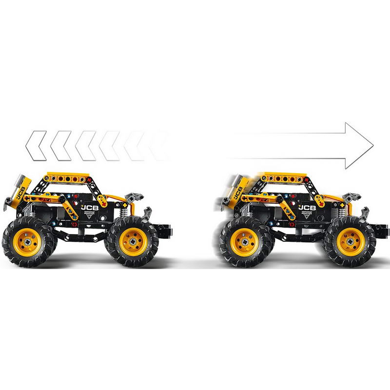 Конструктор Lego Technic Monster Jam™ DIGatron с инерционным двигателем (42199) - фото 3 Конструктор Lego Technic Monster Jam™ DIGatron с инерционным двигателем (42199) - фото 3