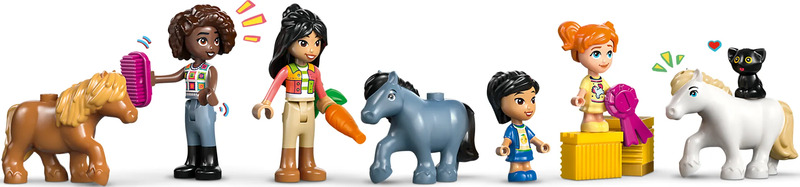 Конструктор Lego Friends Ранчо и конюшня пони (42654) - фото 5 Конструктор Lego Friends Ранчо и конюшня пони (42654) - фото 5